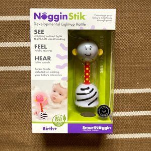 NogginStik Developmental Light-up Rattle